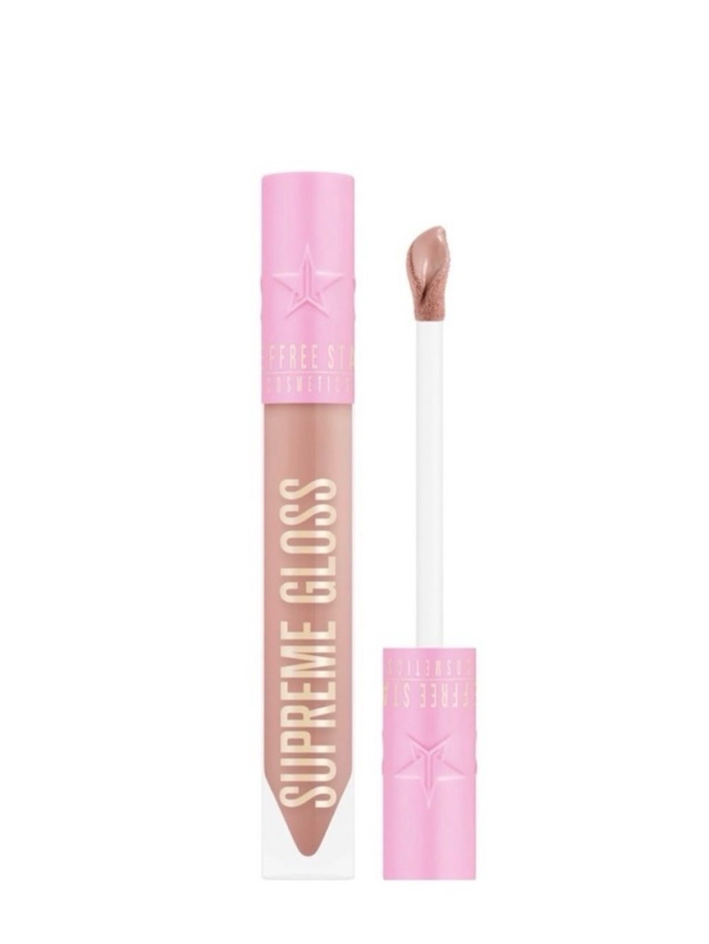 Jeffree Star Supreme Gloss “Blow My Candles” Nude Pink Lip Gloss NIB